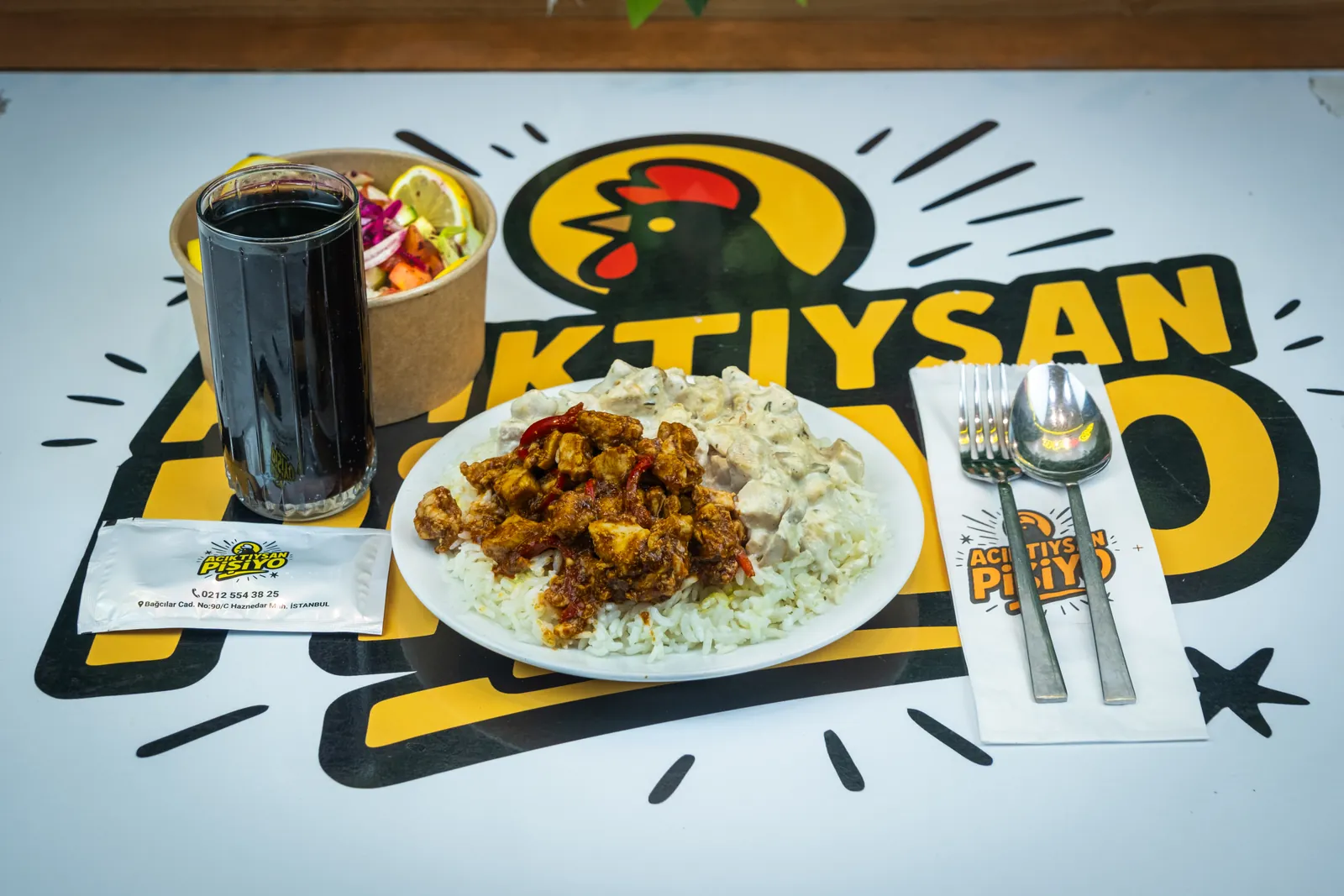Acıktıysan Pişiyo sunum karesi